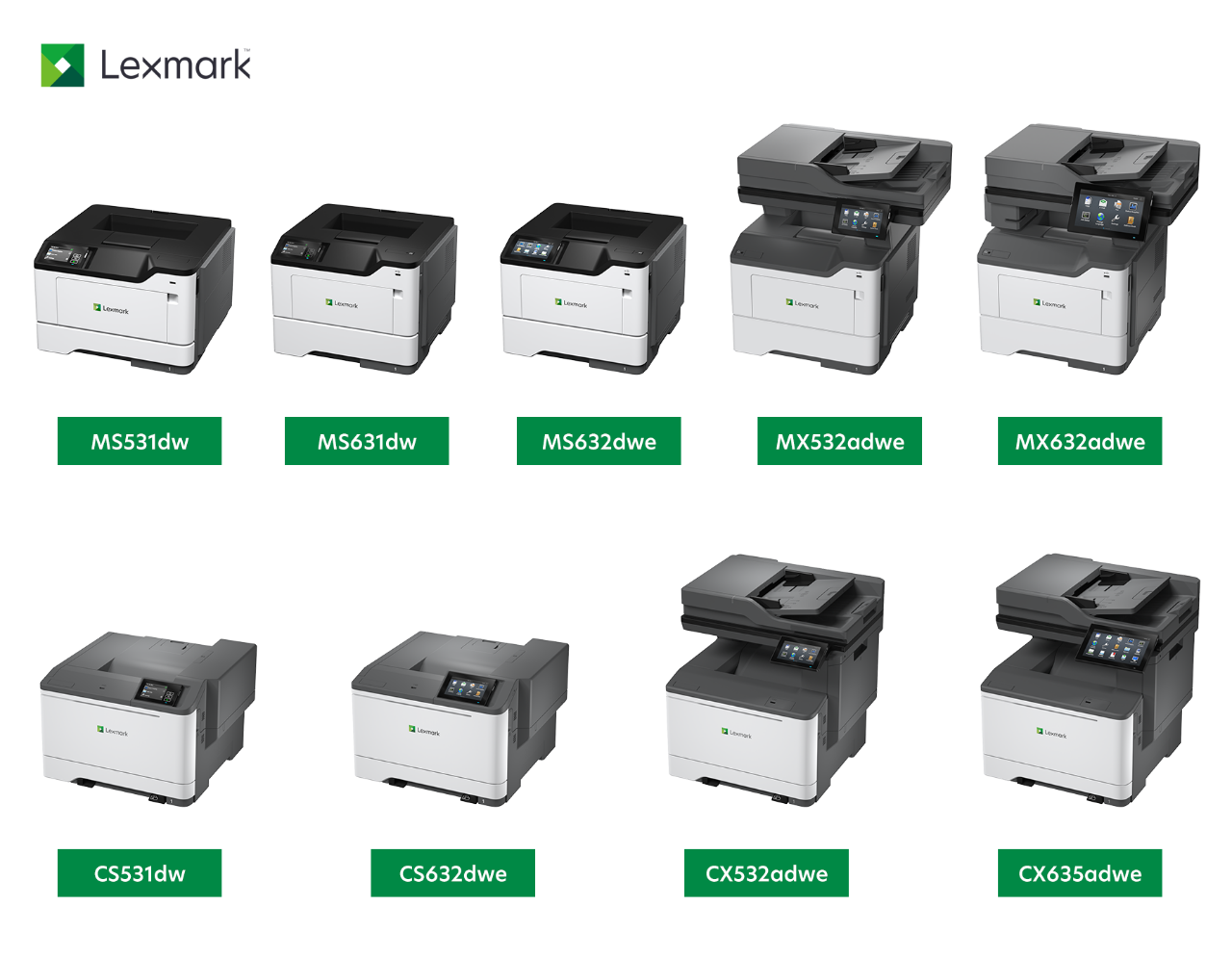 Lexmark 利盟新上市9款激光打印機